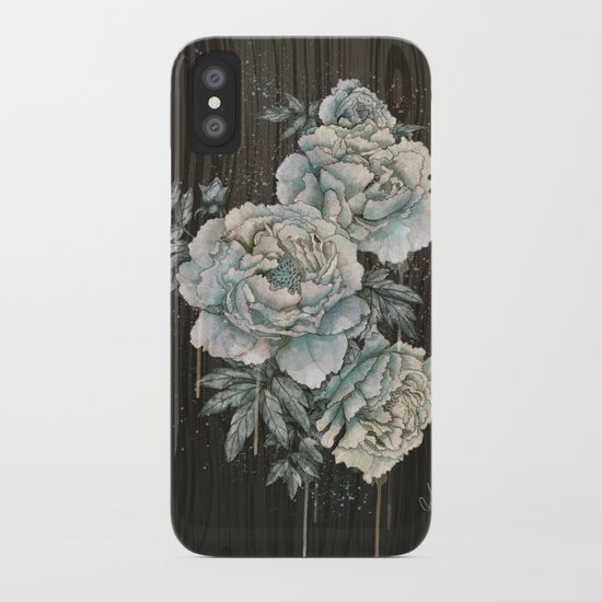 Peony Wood iPhone Case