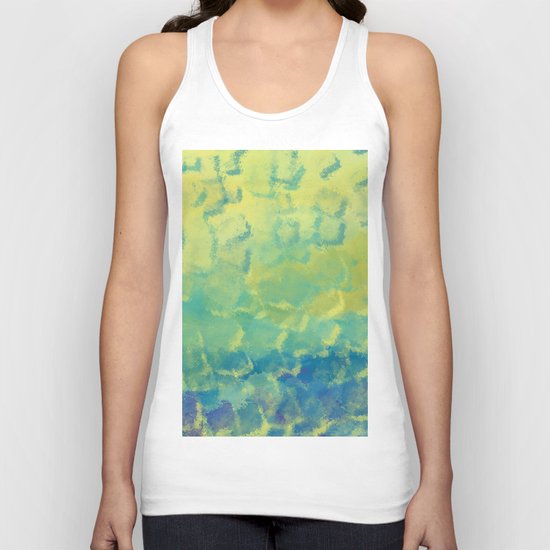 Watercolor Splash #1 #art #society6 Unisex Tank Top