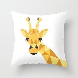 Giraffe Throw Pillow