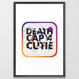 DeathCap4Cutie Official Framed Art Print