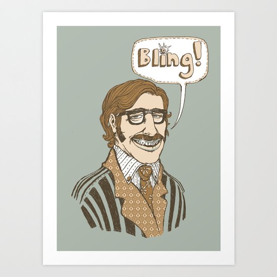 Bling! Art Print