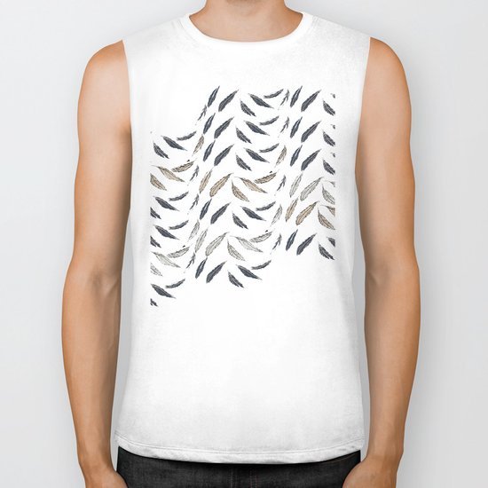 Feathered Biker Tank