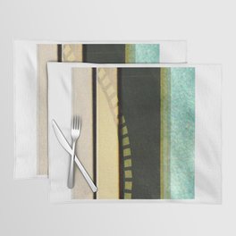 Time Passes Slowly Now Sunrise Coffee Nook Art Placemat