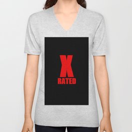 X Rated V Neck T Shirt