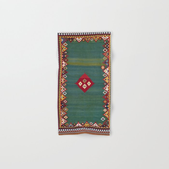 Qashqa’i Fars Southwest Persian Kilim Print Hand & Bath Towel
