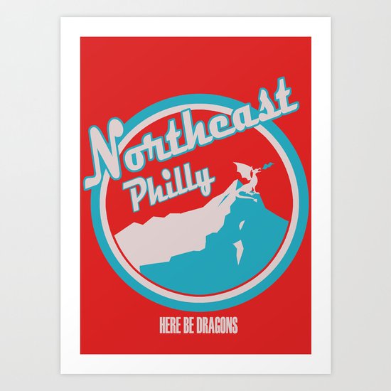 Northeast Philly Art Print