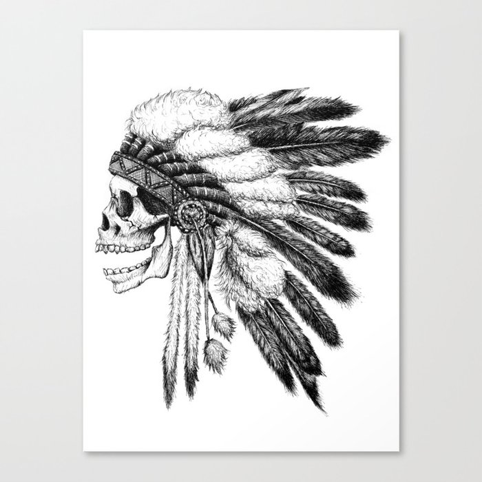 Native American Canvas Print