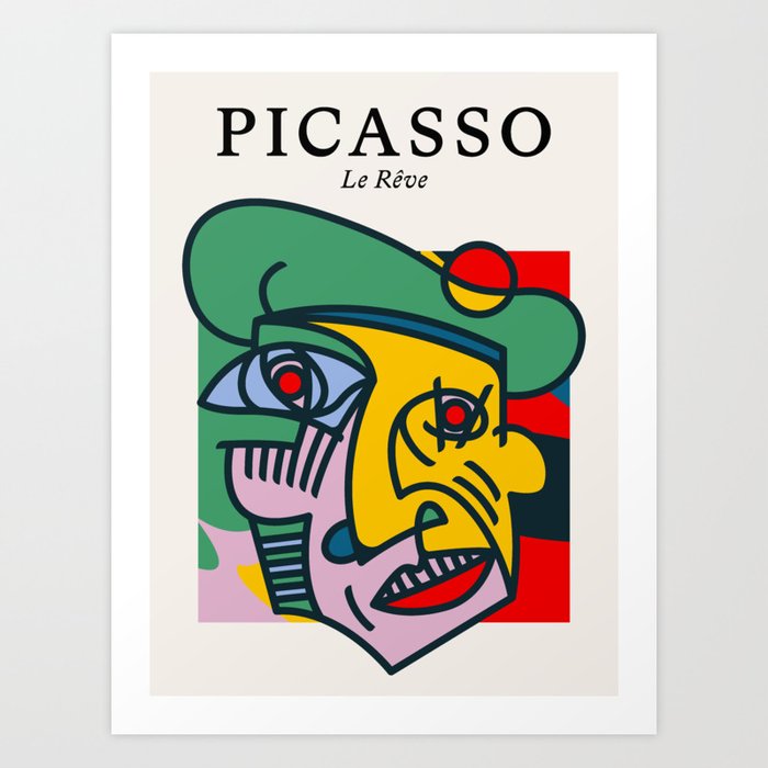 The Dream | Pablo Picasso – Le Reve Art Print