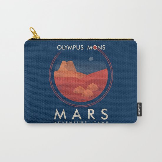 Mars Camp Carry-All Pouch
