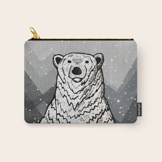 Polar Bear Carry-All Pouch