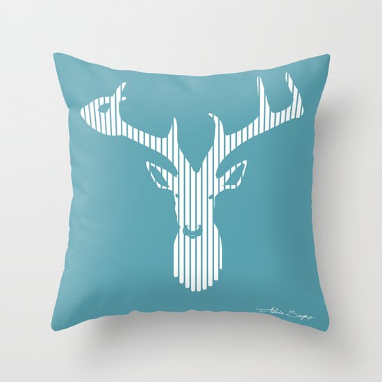 Deer Throw Pillow