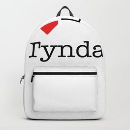 I Heart Tyndall AFB, FL Backpack | Graphicdesign, Typewriter, Red, Love, White, Heart, Tyndallafb, Florida, Fl 