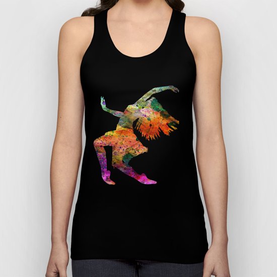 dancing to the night Unisex Tank Top