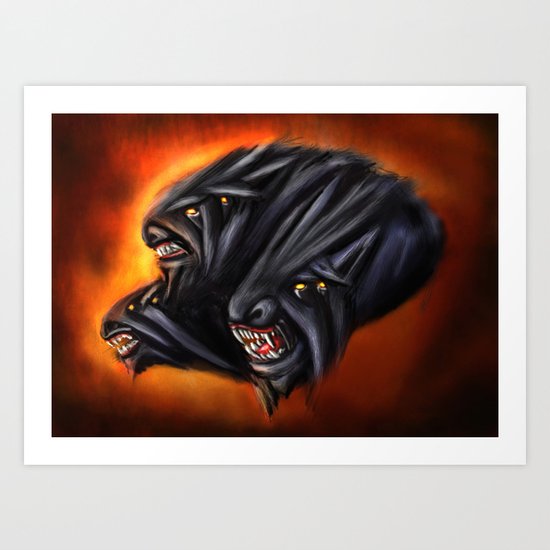Cerberus Art Print