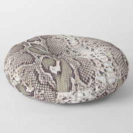 SnakeSkin Print Floor Pillow