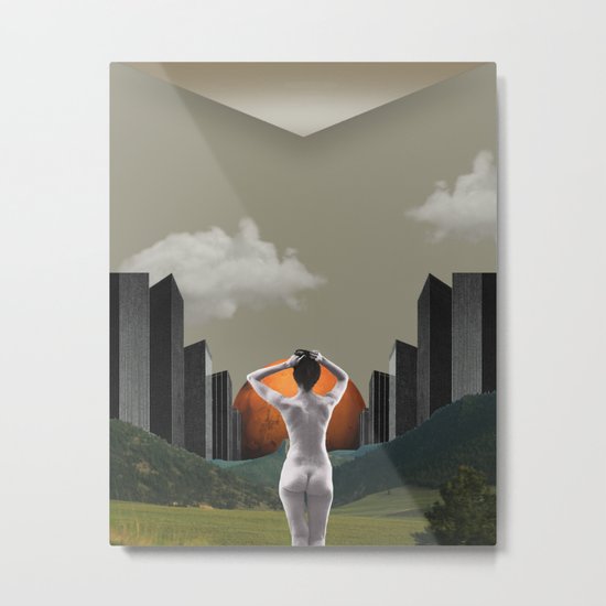 Pastoral Scene Metal Print