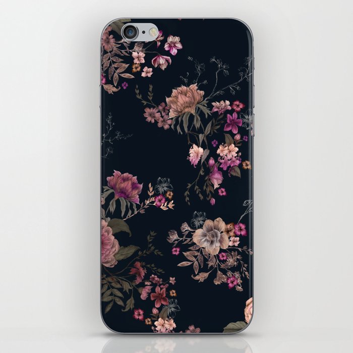 Japanese Boho Floral iPhone Skin