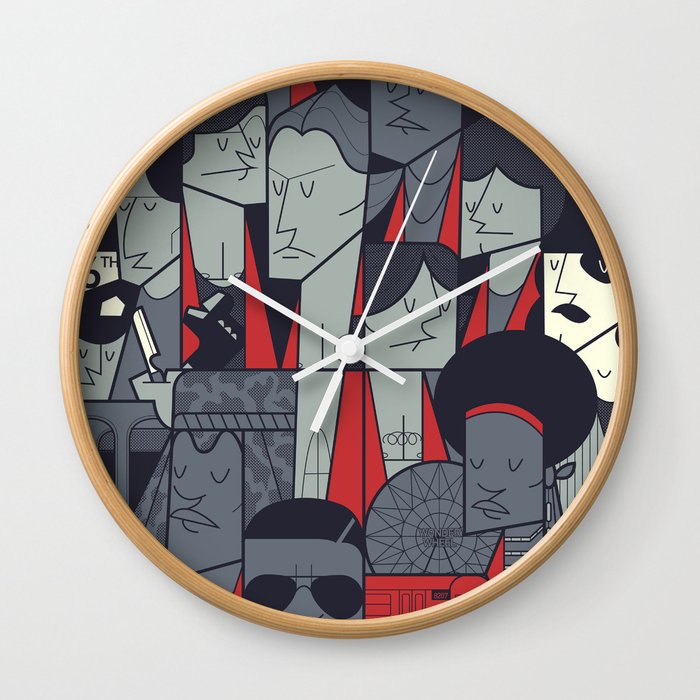The Warriors Wall Clock