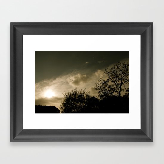 Pastime Framed Art Print