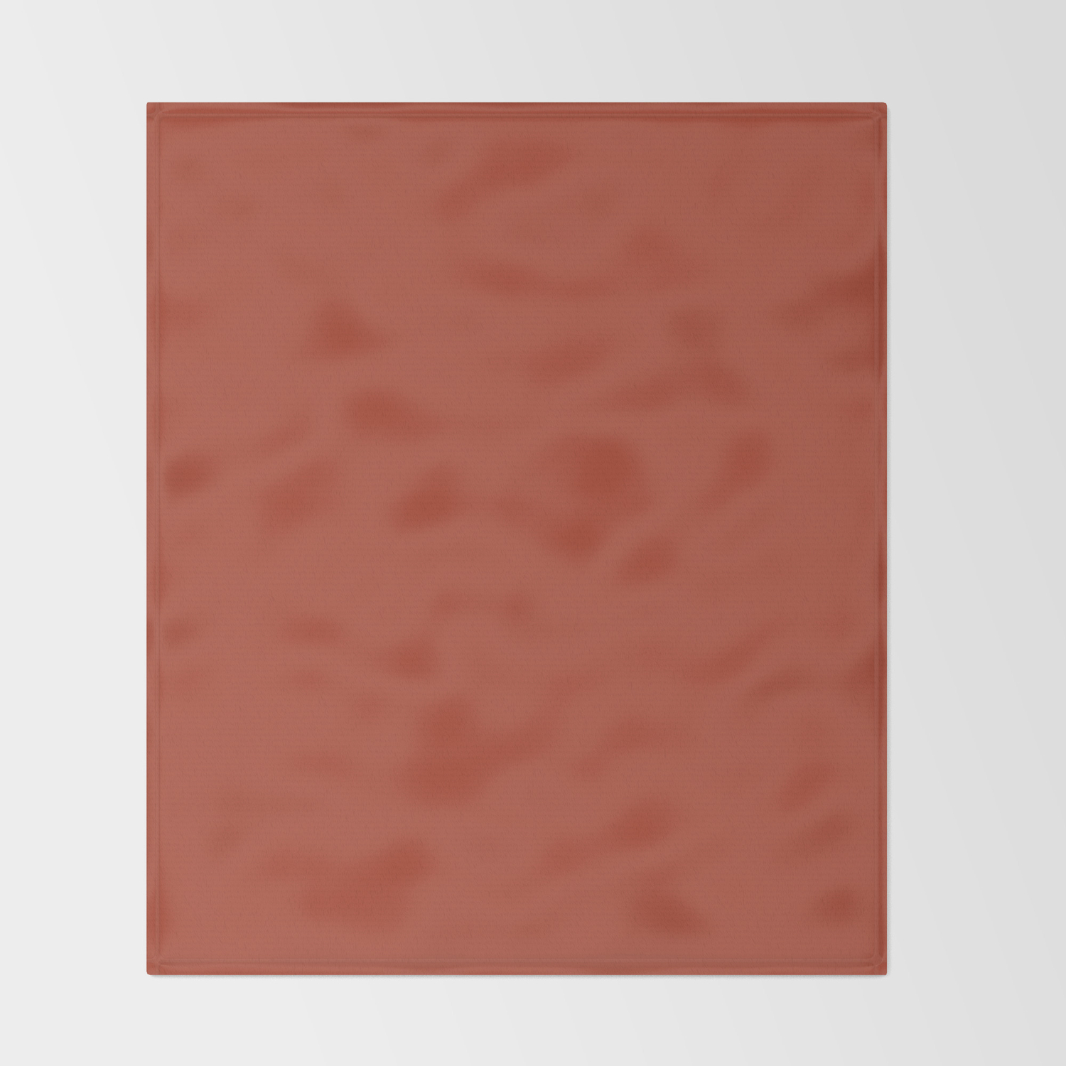 Vintage New England Shaker Village Barn Red Milk Paint Throw