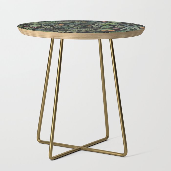 Circular Garden At Nigth Side Table By Franciscomffonseca Society6 Circular Garden At Nigth Side Table