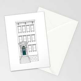 Turquoise Brooklyn Stationery Cards