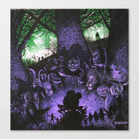 Storyteller Canvas Print