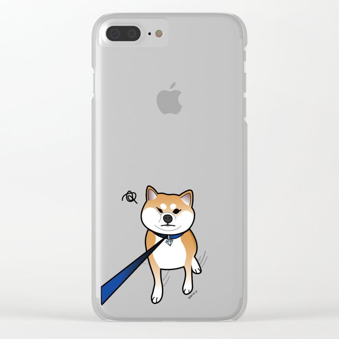 Shiba Inu Says No Clear Iphone Case By Dorothyay