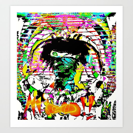 Mooooooo!! Art Print