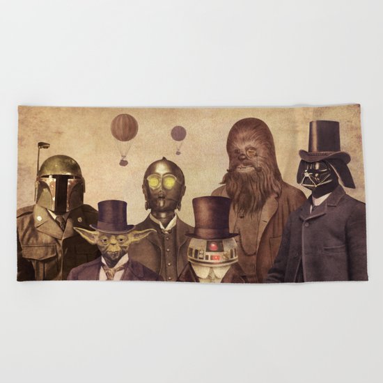 Victorian Wars Beach Towel