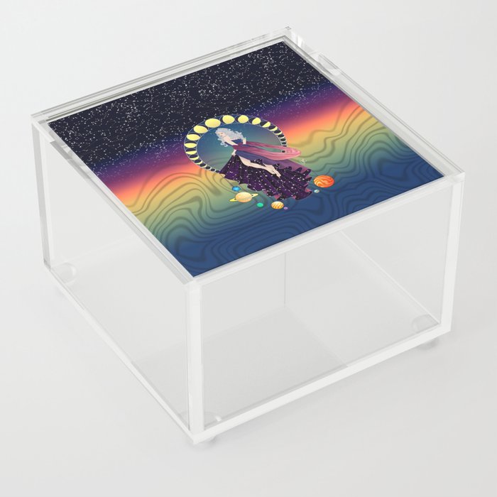Space Goddess Acrylic Box