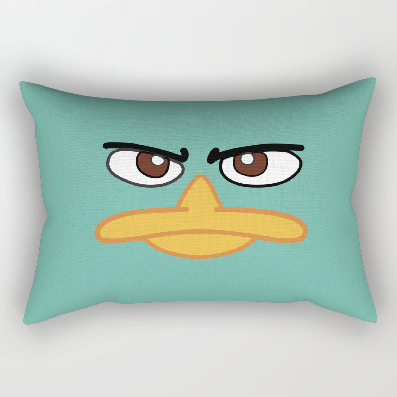 perry the platypus pillow