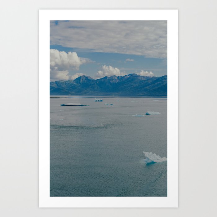 Alaska Glacier III Art Print