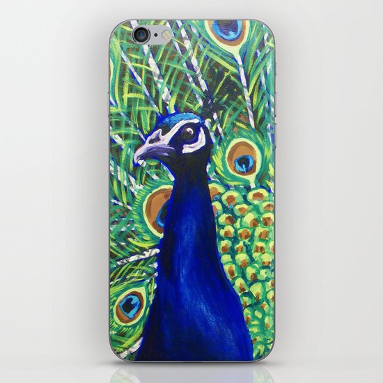 Peacock iPhone & iPod Skin