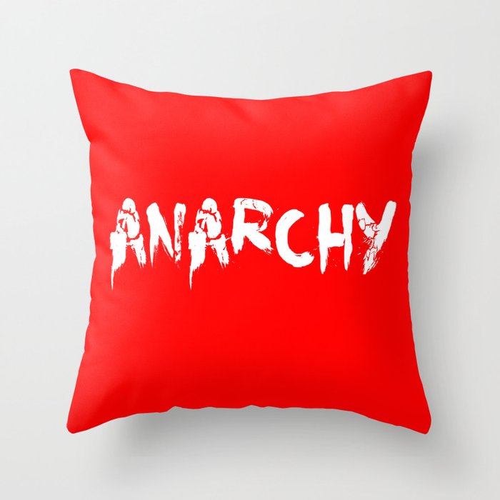 ANARCHY Throw Pillow