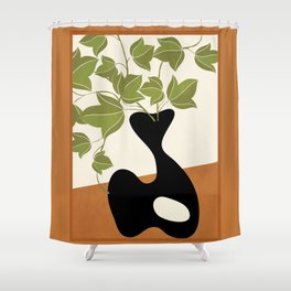  Abstract Art Vase 05 Shower Curtain