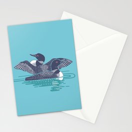 Day Loons Stationery Card