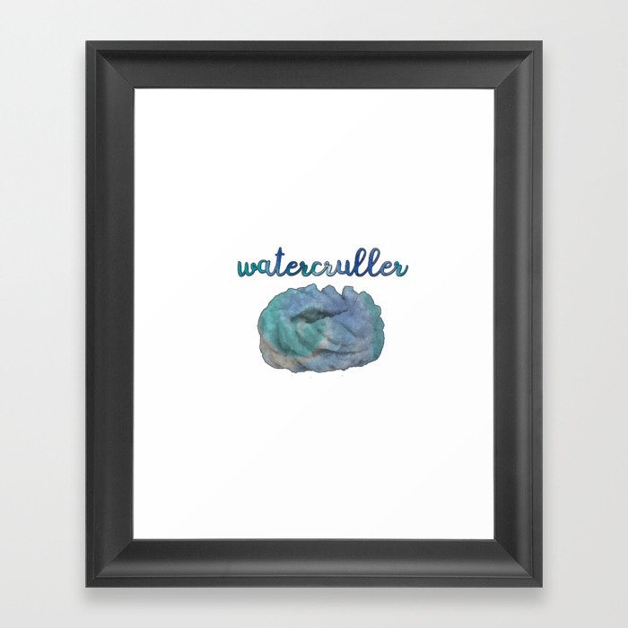 Watercruller by WIPjenni Framed Art Print