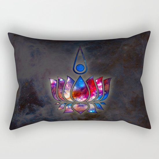 Lotus Rectangular Pillow