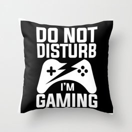 Gaming Gamer Video Game Console Throw Pillow