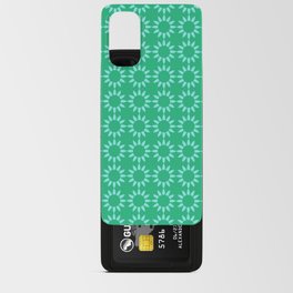 green pattern design wallpaper Android Card Case