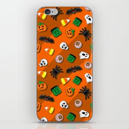 Halloween Spooky Candies Party iPhone Skin