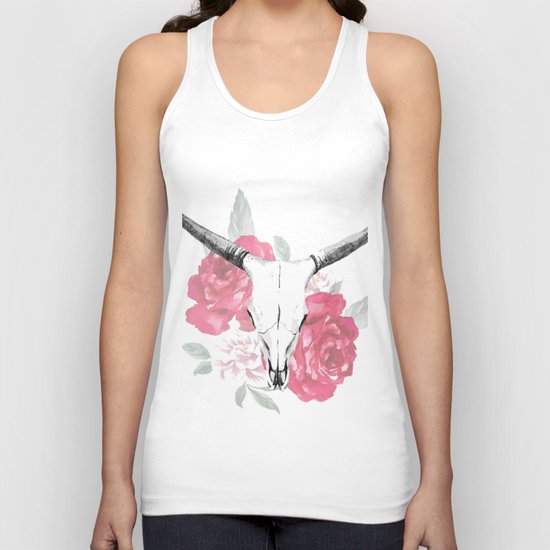 Animal Skull 08 Unisex Tank Top