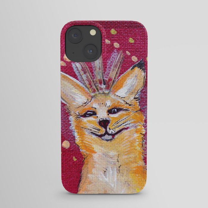 Fox King iPhone Case