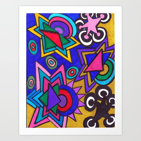 SLIDing ORbits Art Print
