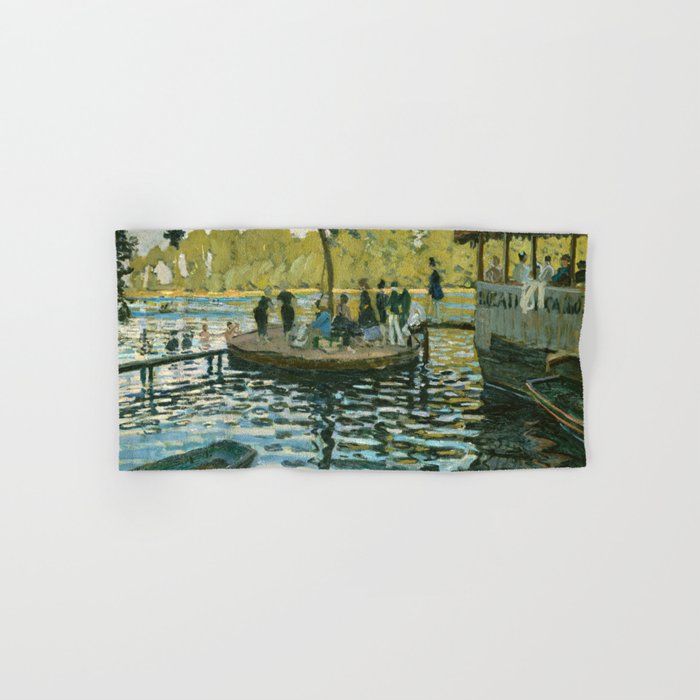 Claude Monet - La Grenouillère Hand & Bath Towel
