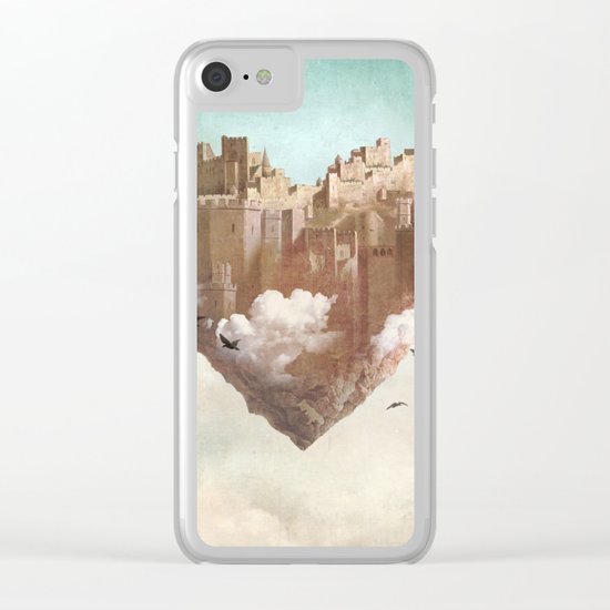 My Heart Is My Castle Clear iPhone Case