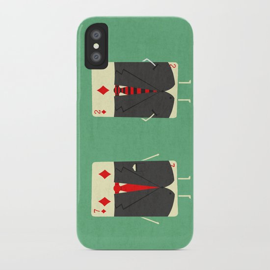 Suited Cards iPhone Case