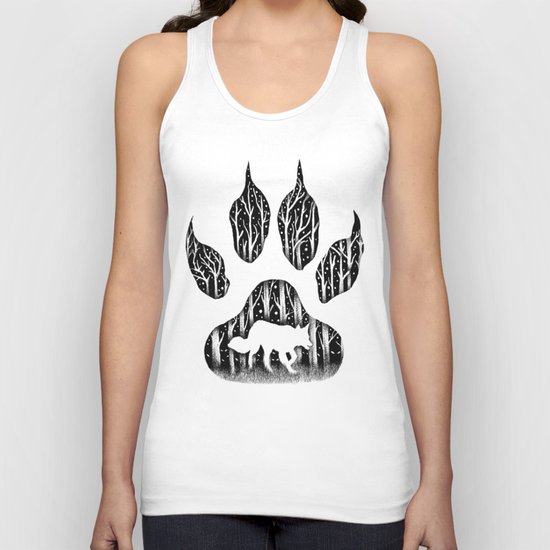 WHITE FANG Unisex Tank Top