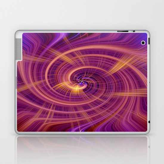 Spiral Wirlpool Laptop & iPad Skin